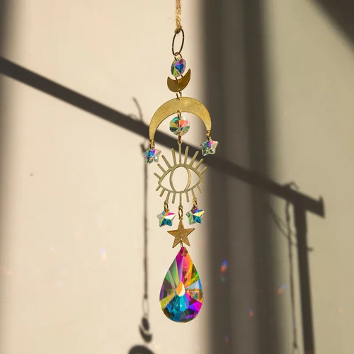 Crystal prism pendant - prism, |