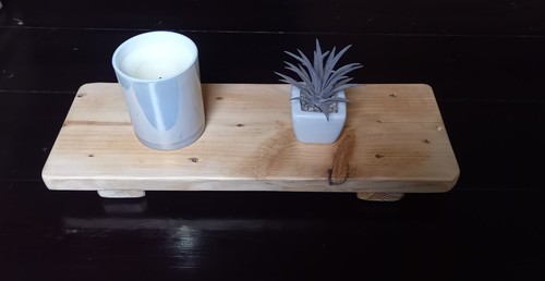Solid wooden riser rustic - riser,