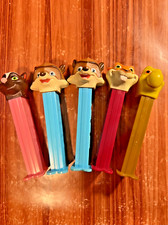 Pez Dispensers Lot of 5 Open