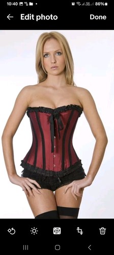 Burgundy lily taffeta - burgundy,