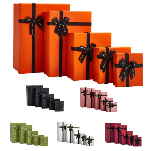 Set gift boxes with - of,