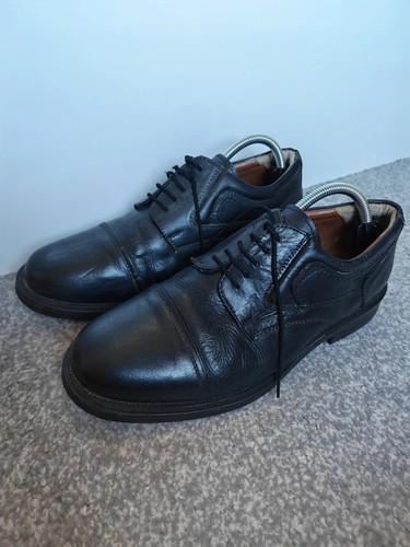 George oliver black leather - george,