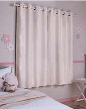 NEW NEXT PINK STRIPE EYELET