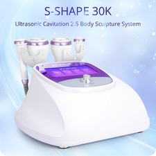 USED 4in1 S-Shape RF Cavitation 30K Machine for Body Sculpting Slimming Massager