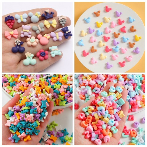 100pcs mini resin cabochons - 50/100pcs,