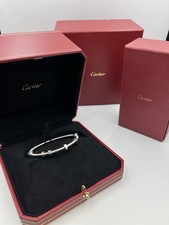 Cartier Écrou de Cartier bracelet in white gold size 16