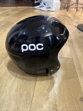 Black Well Padded POC Helmet