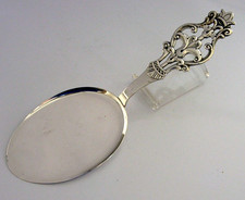 NORWEGIAN SOLID SILVER CAKE