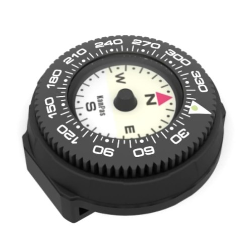 Mini button map compass - mini,