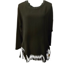Yeohlee M Top Fringe Hippie