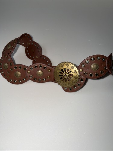 Vintage women brown leather - brown,