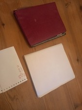 stamp albums with stamps X 2 Albums 40+ Pages Commonwealth Etc