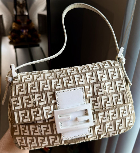 Fendi zucca monogram canvas - ff,