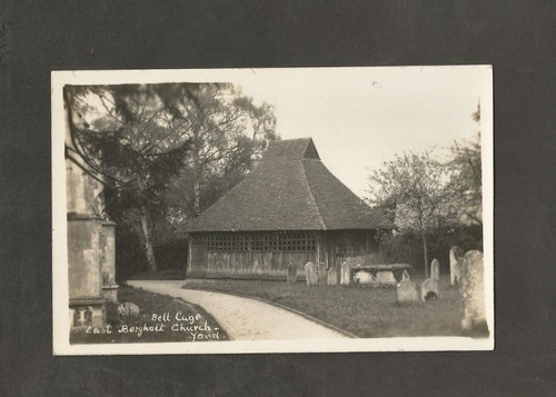 Postcard suffolk east bergholt - postcard,