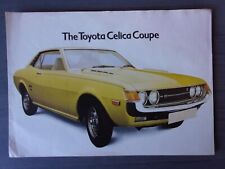 TOYOTA CELICA 1600 COUPE ST orig 1975 UK Mkt Sales Brochure