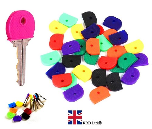 Rubber key caps coloured - rubber,