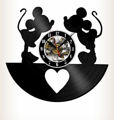 Disney vinyl wall clock - disney,