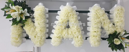 Nan artificial silk funeral - silk,