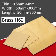 H62 Brass Sheet Thickness