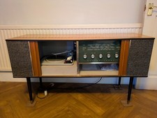 Vintage Marconi Company Radiogram with Modern Bluetooth Capability