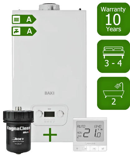 New baxi combi boiler supply - new,