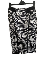 BNWT KAREN MILLEN ZEBRA PRINT