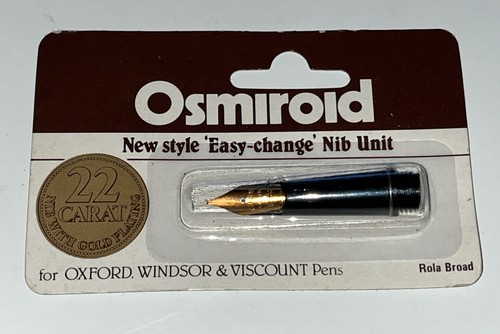 Osmiroid easy change nib unit - nib,