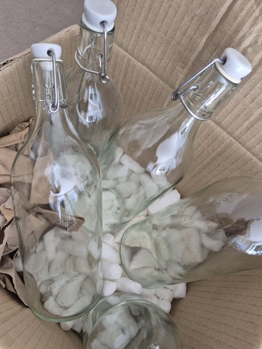 Clear glass swing - glass, swing-top