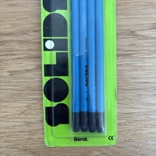 Vintage  Berol  Solids Pencils Made In USA Retro 4 Pencils