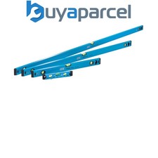 OX Trade 4 Piece Spirit Level Set 2ft 600 4ft 1200 6ft 1800 + Torpedo OX-T500404