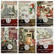 12 Pack of Luxury Christmas