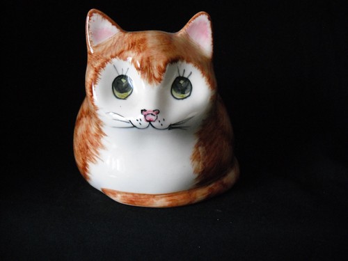 Babbacombe ceramic ginger cat - ceramic,