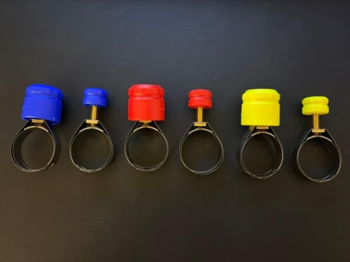 Pack metal coaster clips - 2,