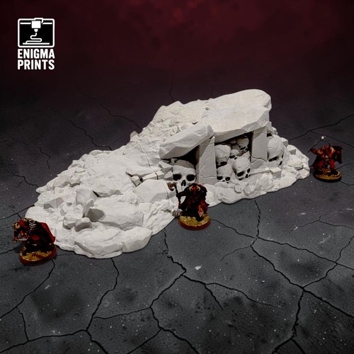 Skullgrave barrow 28mm chaos - barrow,
