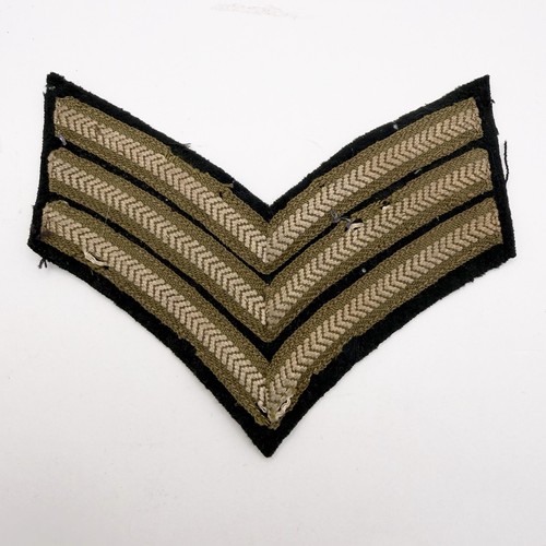 Genuine ww2 sergeant stripes - ww2,