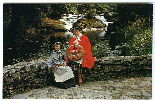 1970 postcard welsh - postcard,