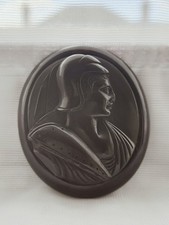 Victorian Whitby Jet Carved