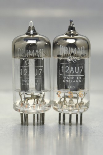 Brimar 12au7 valves tubes - brimar,