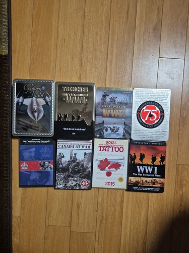 Lot war history dvds - lot,