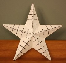Mini Metal Barn Star