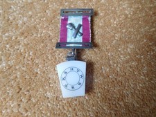 Vintage original Masonic Mark Master Masons SILVER Breast Jewel.