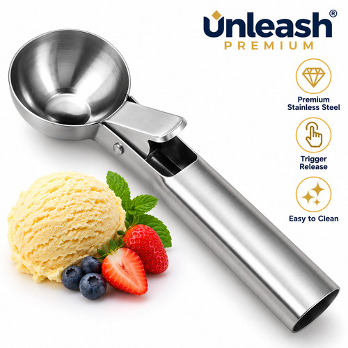 Stainless steel ice cream - stainless,