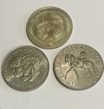 3 Commemorative Coins One
