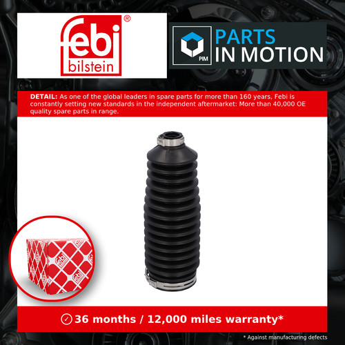 Steering rack boot - boot, fits