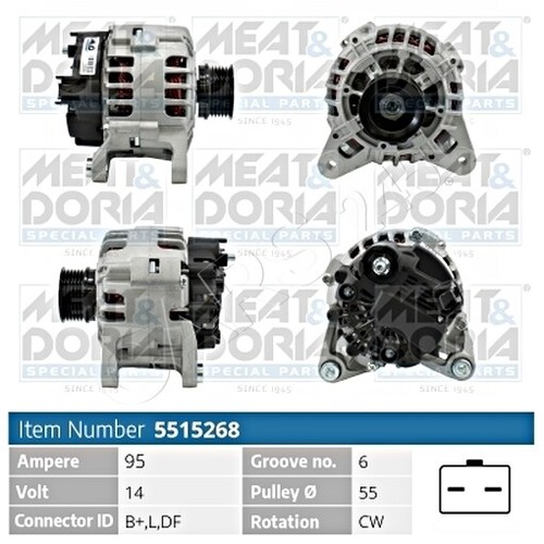 Alternator fits dacia dokker - fits,