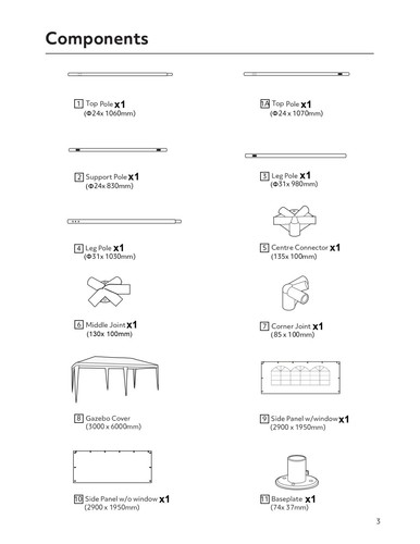 Replacement spare parts for - replacement,