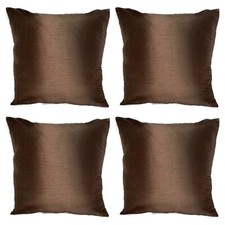 Chocolate brown pillows - chocolate,