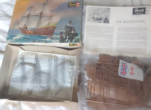Vintage 60s revell model boat - vintage,