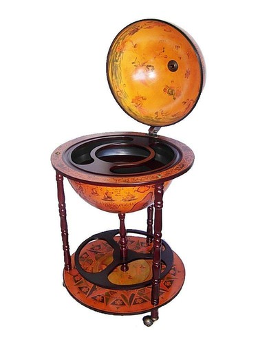 Globe style bar cabinet - globe,