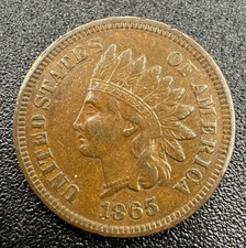 1865 Indian Head Cent